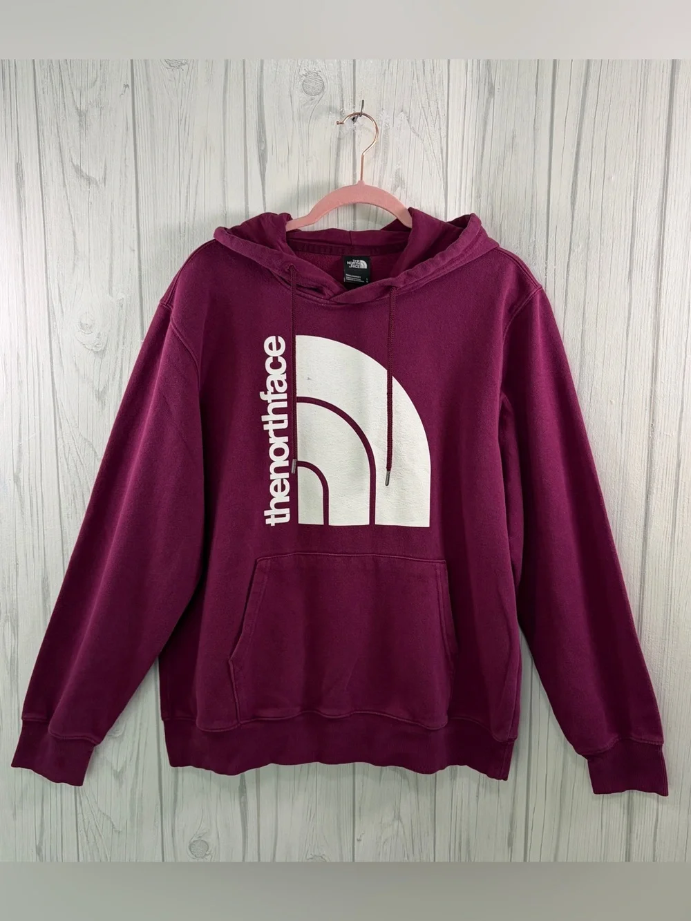 THE NORTH FACE Men’s Jumbo Half Dome Pullover Hoodie in Boysenberry, Large